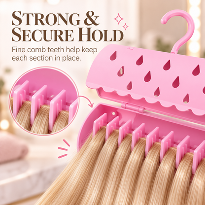 Hair Extension Holder And Hanger Stand For Styling