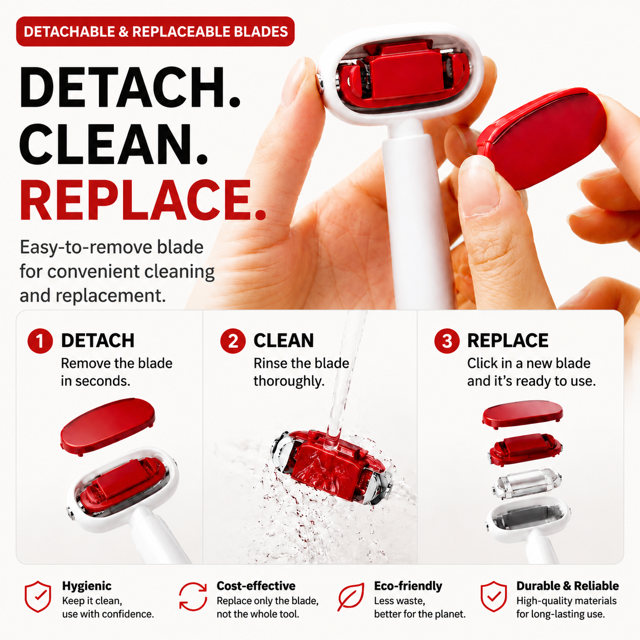 2-in-1 Foot Callus Remover – Dual-Sided Foot File with Replaceable Blade