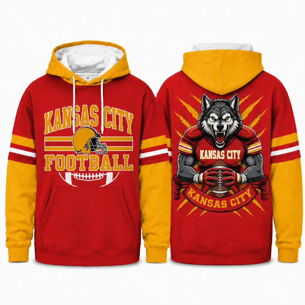 Retro Football Helmet Graphic Hoodie Varsity Style From Every Angle