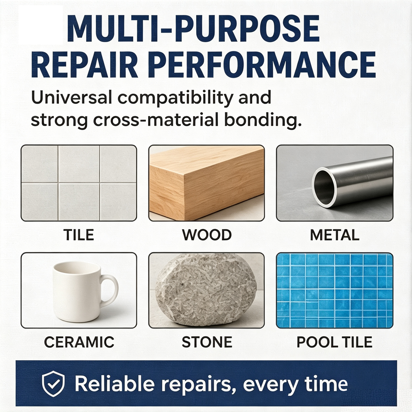 Epoxy resin repair putty – easily repair cracks and damaged parts