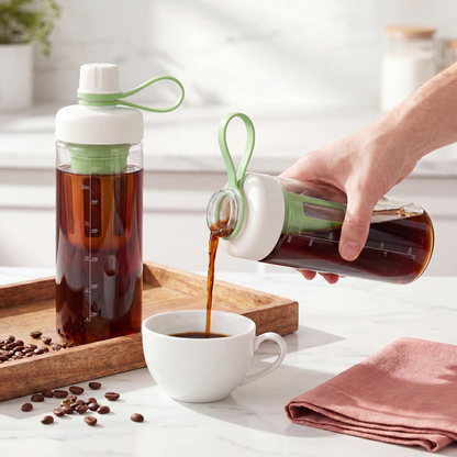 Reusable Portable Washable Cold Brew Coffee Tumbler