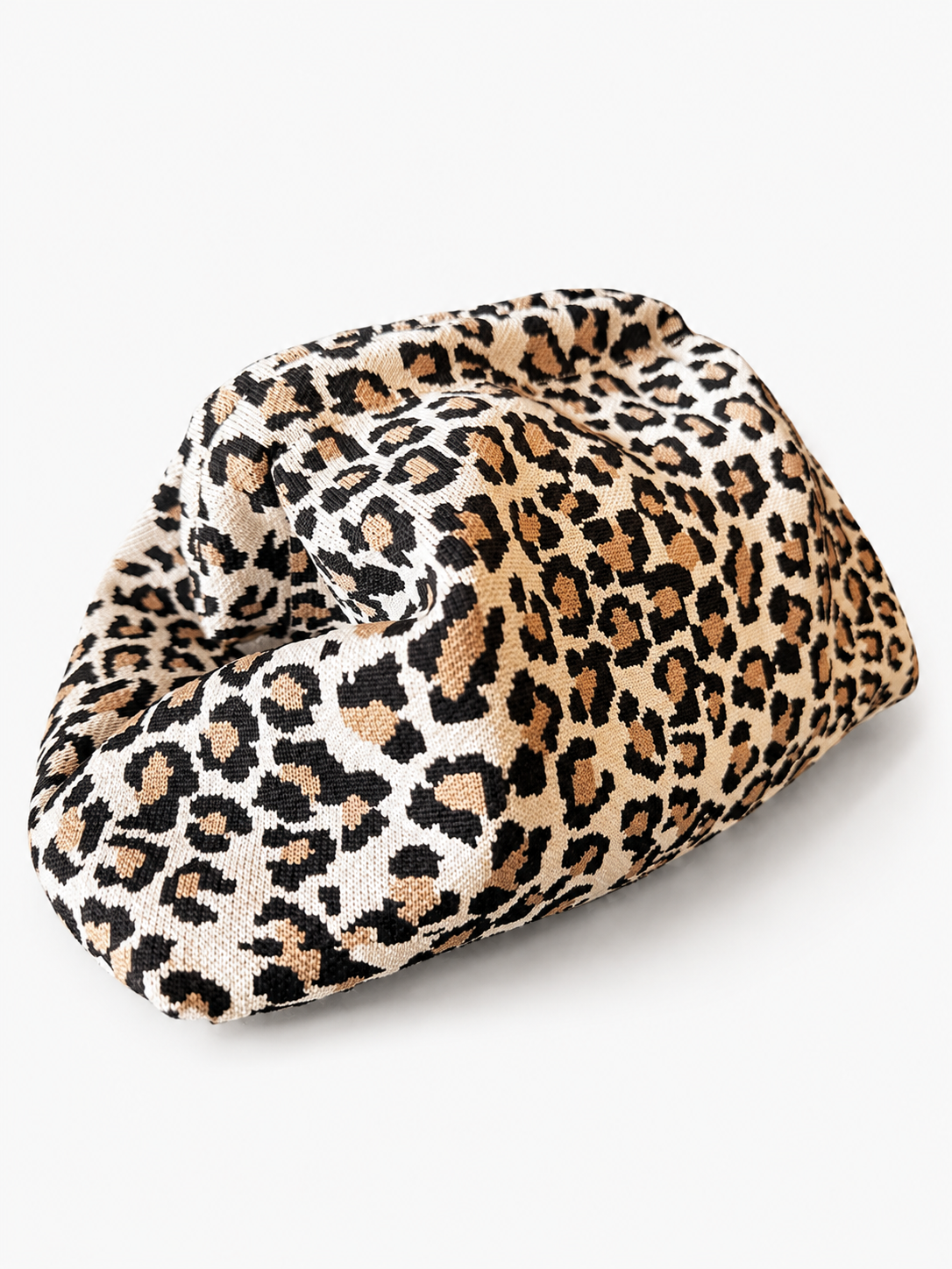Retro Kisslock Knit Clutch Bag – Roomy, Soft & Stylish