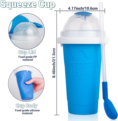 🧊Freeze, Squeeze & Enjoy! DIY Slushie Cup🧊