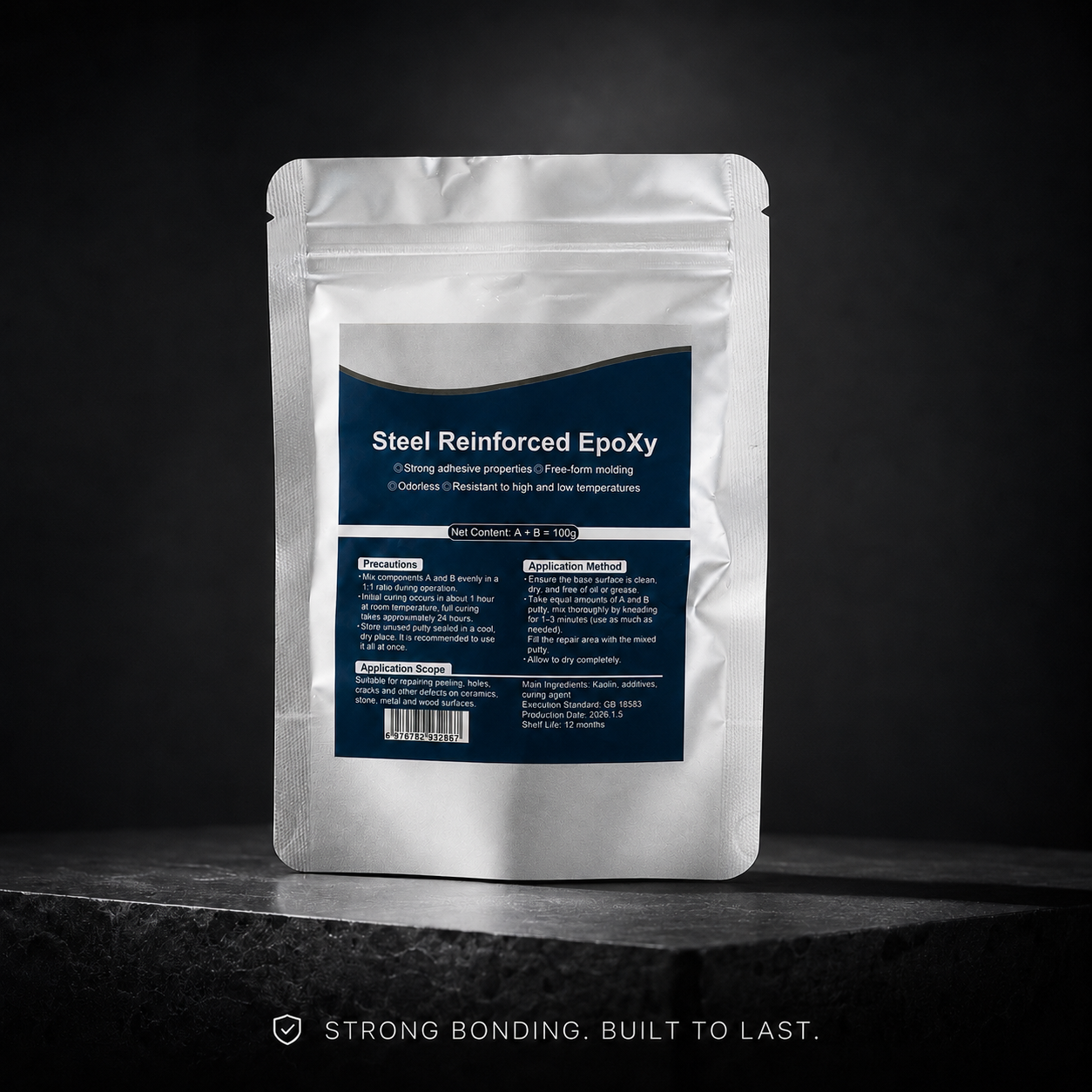 Epoxy resin repair putty – easily repair cracks and damaged parts