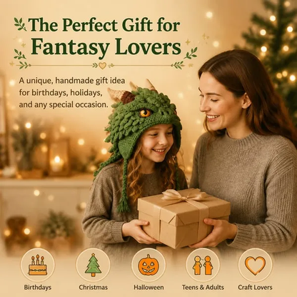 Fantasy Hood Hat DIY Crochet Kit Series