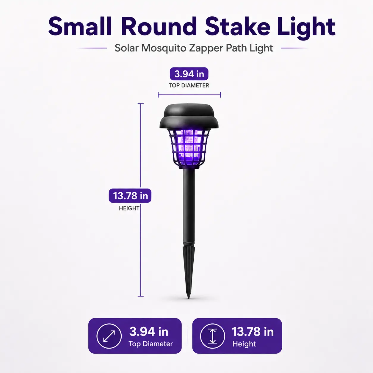 🏡Solar-powered 2-in-1 mosquito killer lamp🏡