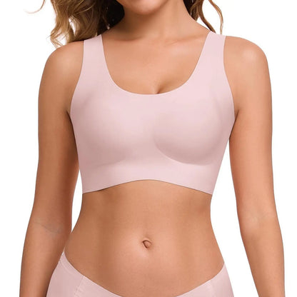 Seamless Wireless Full Coverage Bra – Soft, Breathable & Supportive
