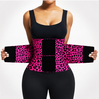 Multicolor Leopard Waist Shaper & Fitness Trimmer Belt
