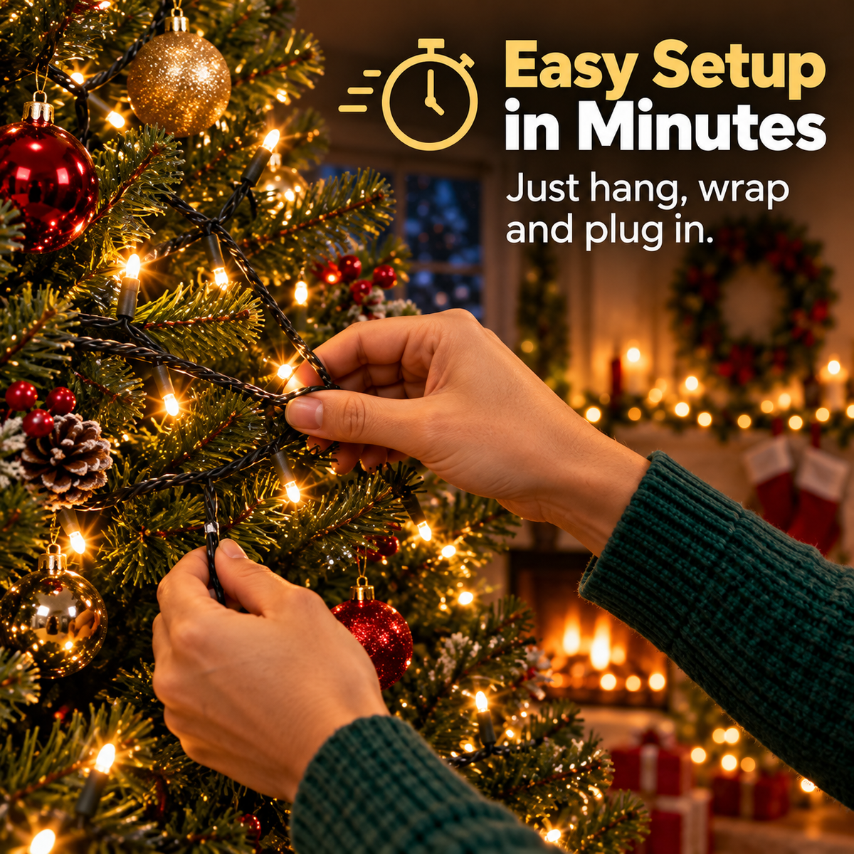 Smart ChristmasTree Lights - Change YourTree From Your Phone