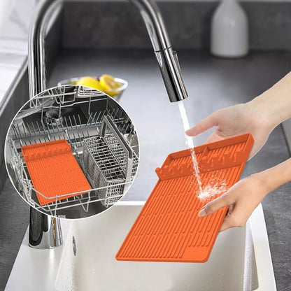 🌞Summer Sale 49% OFF🍖Silicone BBQ Side Shelf Mat — Keep Tools Clean & Close
