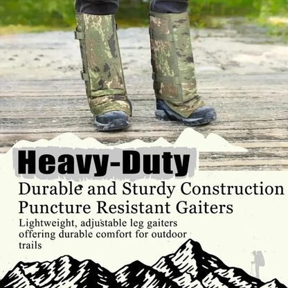 🛡️Unisex Adjustable Outdoor Snake-Resistant Leg Gaiters🛡️