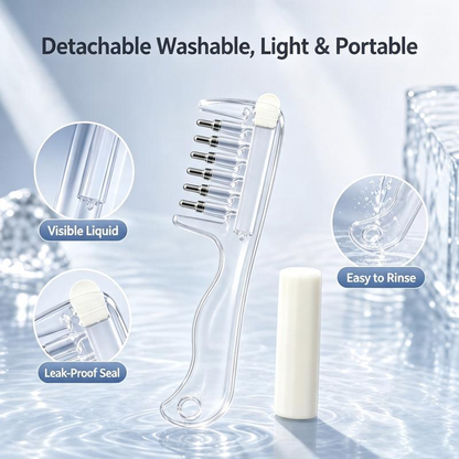 Scalp oil massage comb – targeted hair root care and massage