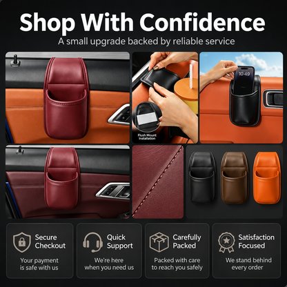 Multifunctional Car Door Storage Pocket