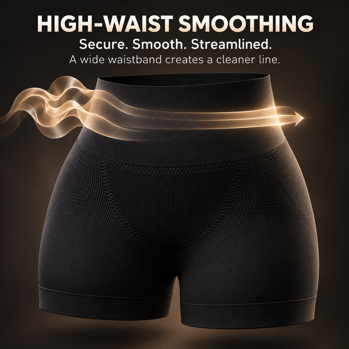 Women’s Seamless High-Waist Shaping Shorts with Butt Lift Support