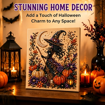 Halloween Pearl Art DIY Kit – Turn Tiny Pearls into Spooky