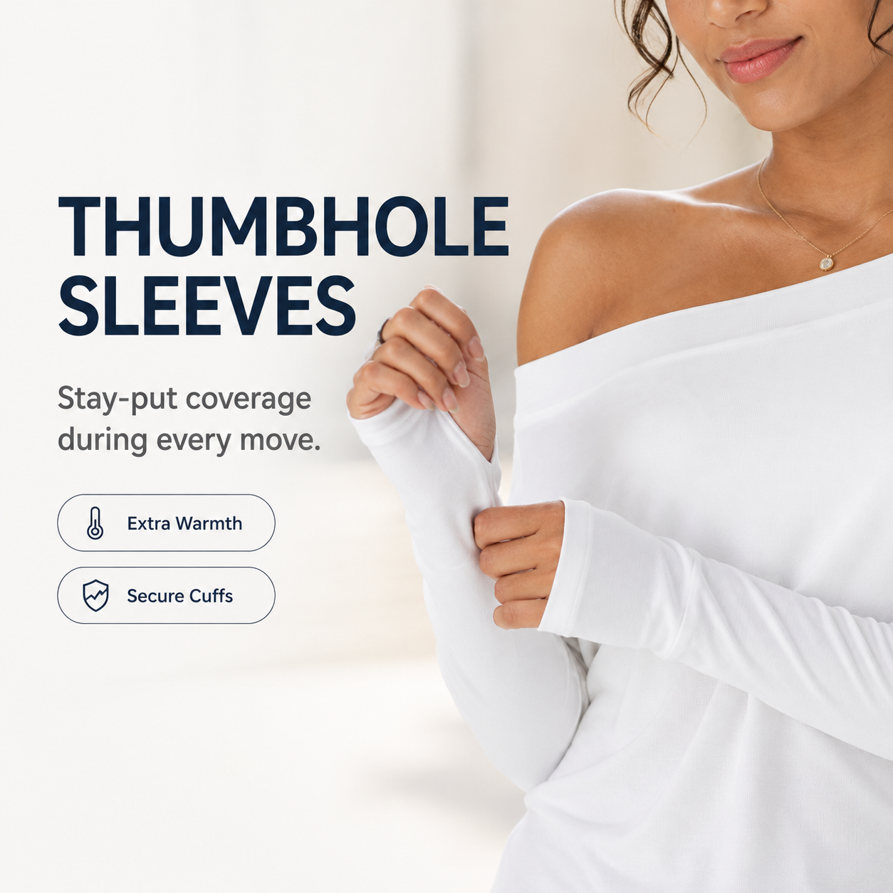 One-Shoulder Long Sleeve Yoga Top