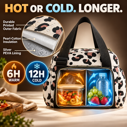 🥪Large capacity waterproof and insulated lunch bag🥪