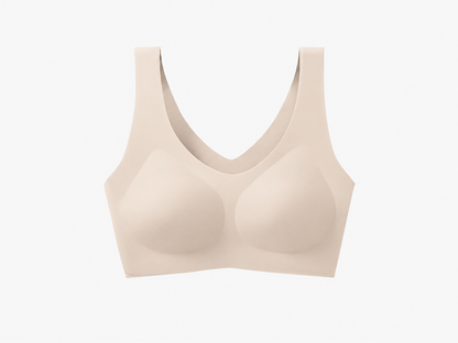 Seamless Wireless Sculpting Bra – Invisible Comfort & Natural Lift