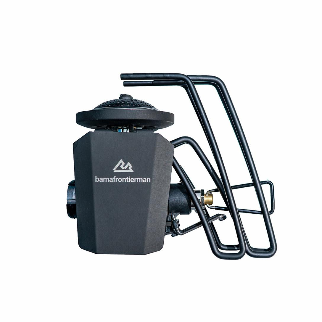 Windproof Camping Stove — One-Click Ignition, Foldable Design & Stable Cooking Power