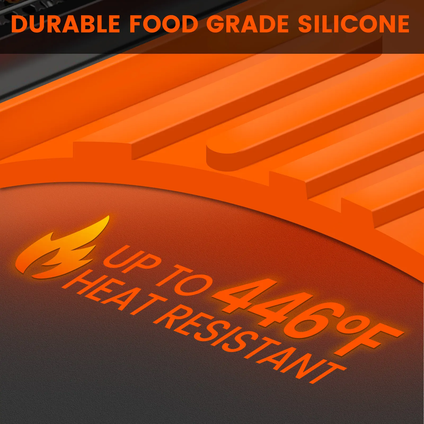 🔥Anti-slip and heat-resistant barbecue tool rack silicone pad🔥