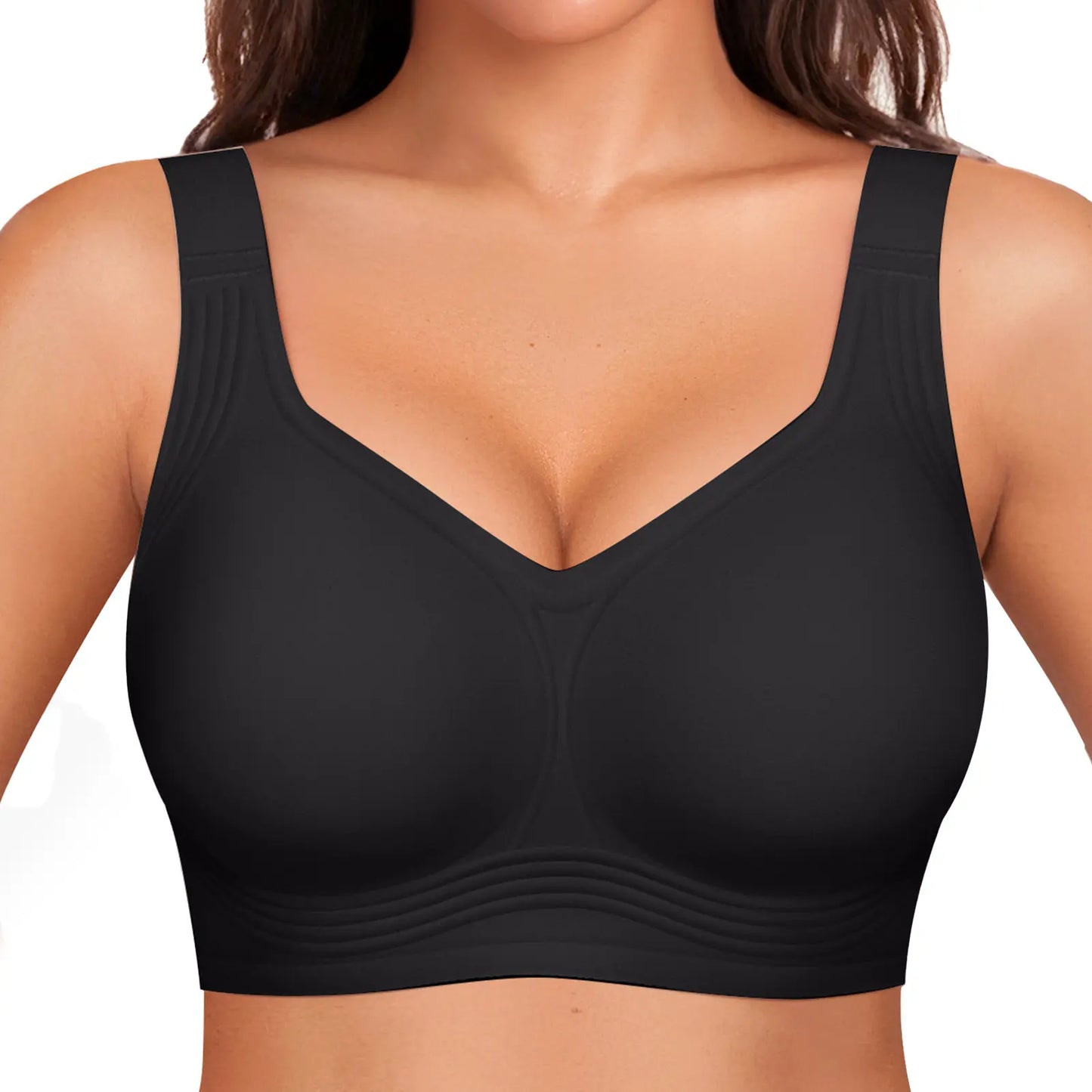 Jelly Seamless Lift Bra | Wireless Push-Up Comfort & Full Coverage