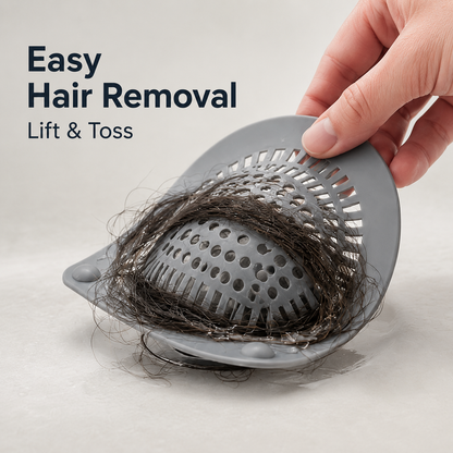 Silicone Drain Hair Catcher – Effectively Prevents Drain Clogs
