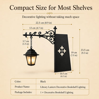 Mythos Streetlamp | Miniature Book Nook Light