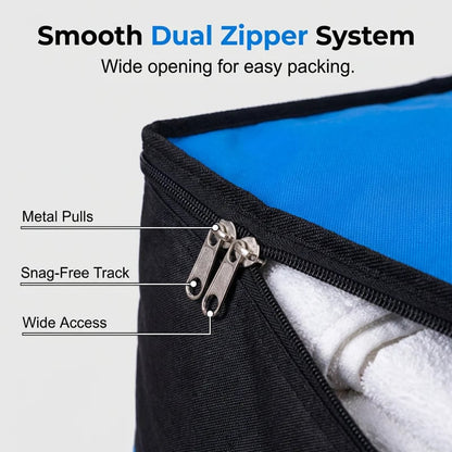 Heavy Duty Moving Bags  Extra Large with Durable Zippers, Reinforced Handles
