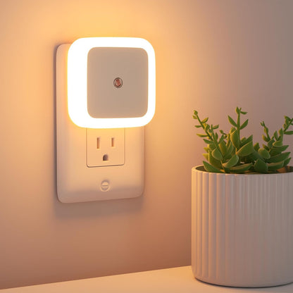 Bamafrontierma™ Night Lights Plug into Wall-Auto-On/Off