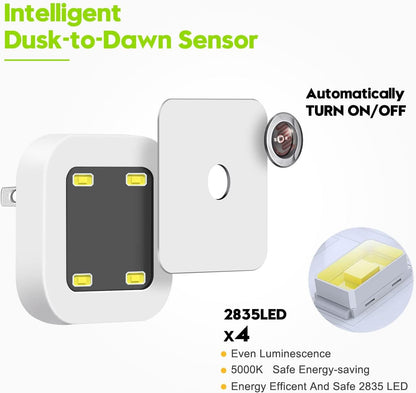 Bamafrontierma™ Night Lights Plug into Wall-Auto-On/Off
