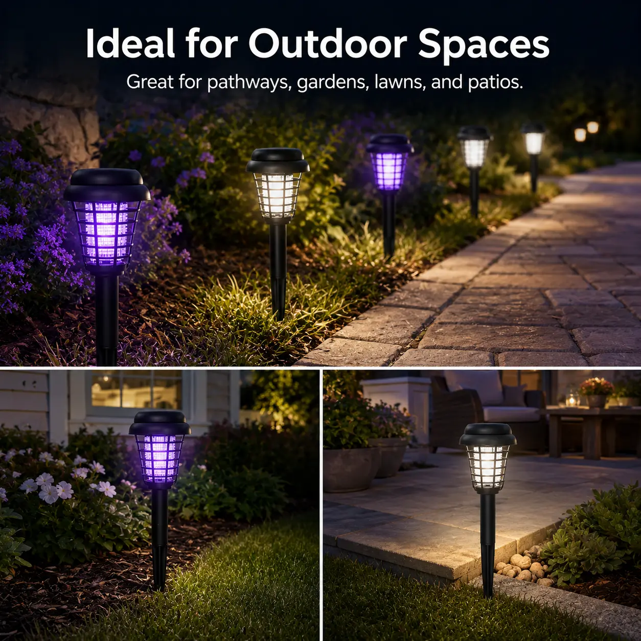 🏡Solar-powered 2-in-1 mosquito killer lamp🏡