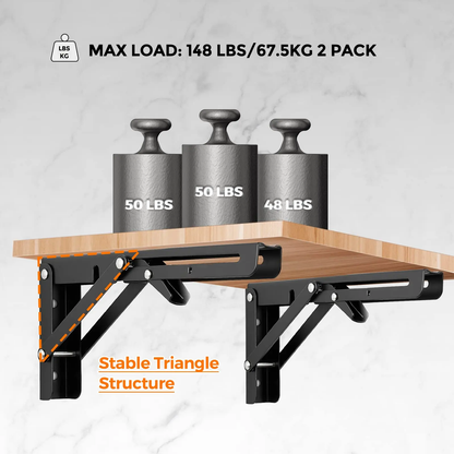 🔥49% Off🔥2 Pack Foldable storage rack bracket🔧