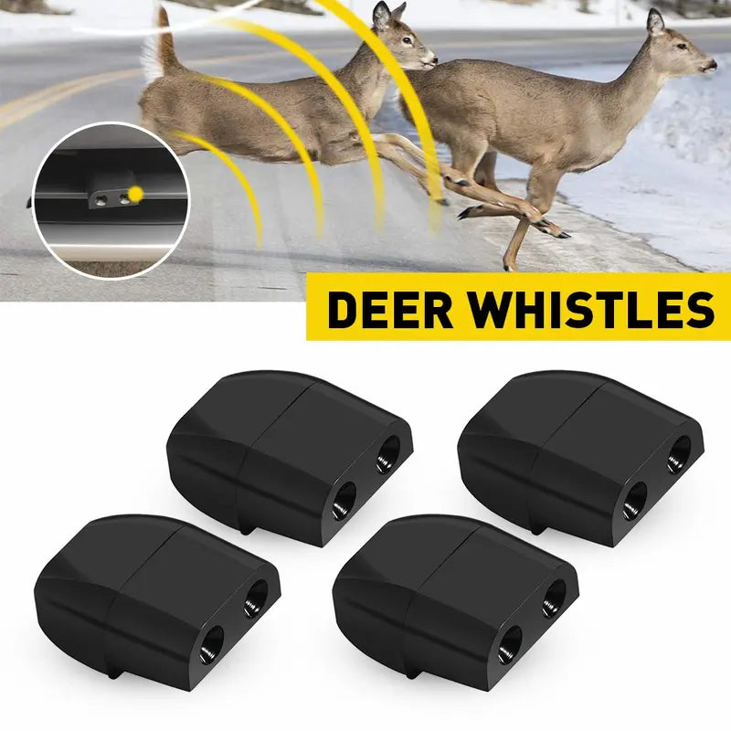Car Deer Whistles for Low-Profile Wildlife Alerting