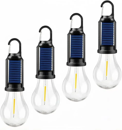 💡Rechargeable Solar LED Light Bulbs with Waterproof Clip Hook💡