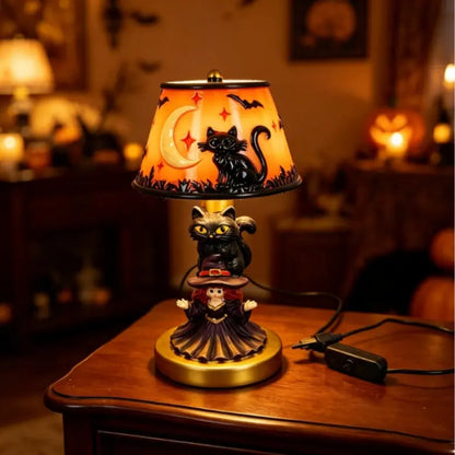 🎃Retro Pumpkin Bat Pattern Single Desk Lamp — Vintage Glow Night Light🎃