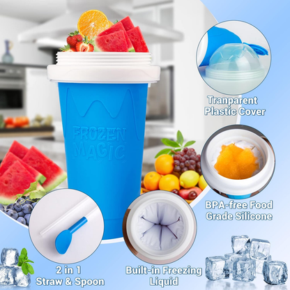 🧊Freeze, Squeeze & Enjoy! DIY Slushie Cup🧊