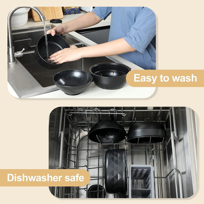 6-Piece Microwave Ramen Bowl Set