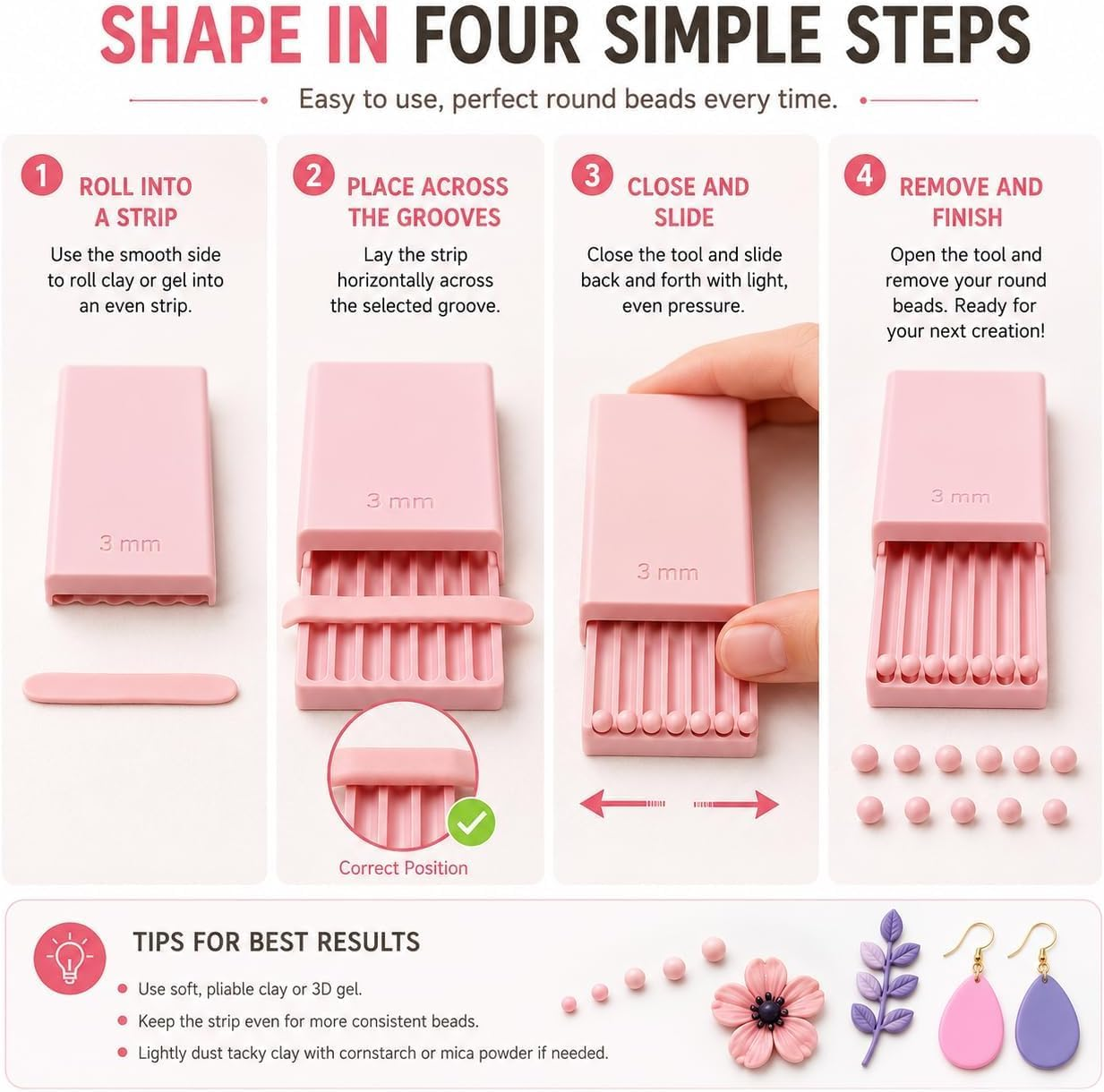 Clay gel ball making tool - suitable for all kinds of DIY