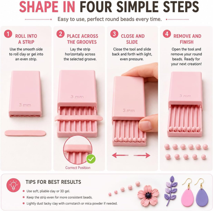 Clay gel ball making tool - suitable for all kinds of DIY