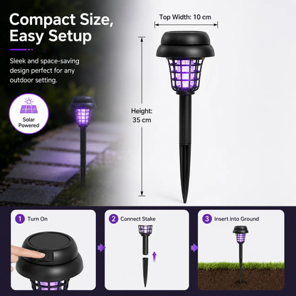 🏡Solar-powered 2-in-1 mosquito killer lamp🏡