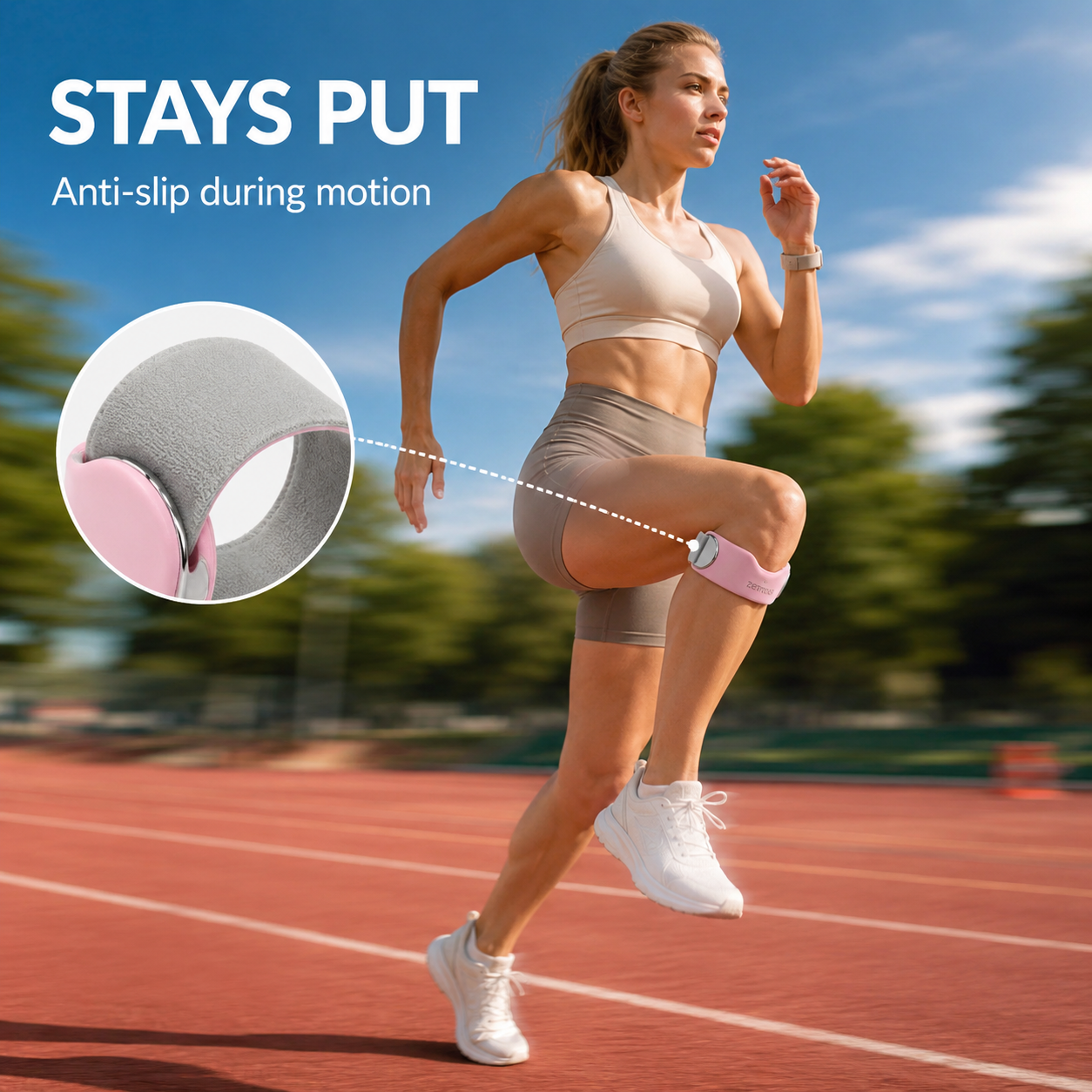 Pro 3D Silicone Airbag Patella Knee Strap