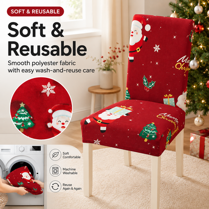 Turn Everyday Dining Chairs Into Christmas Décor