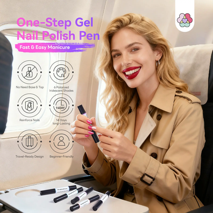 5-in-1 Aurora Effect Gel Nail Polish Pen