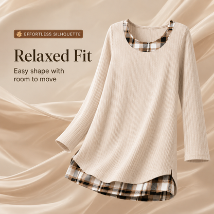The Cozy Dress That Already Looks Styled