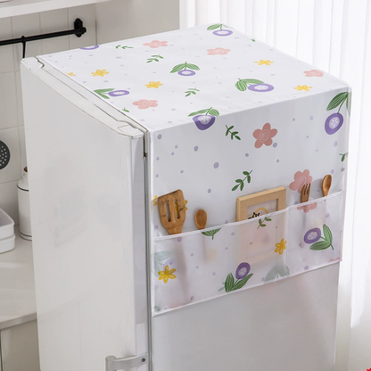 Dust cover for household appliances with storage bag
