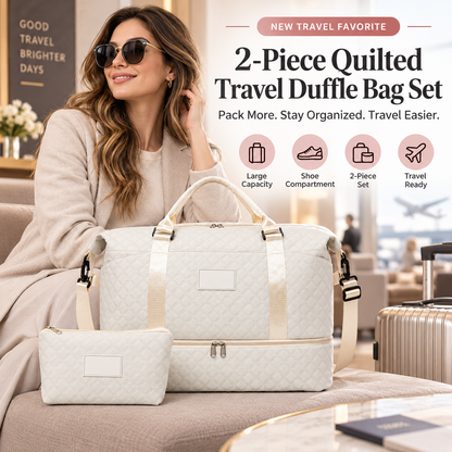 2-Piece Travel Bag Set – Pack More, Travel Smarter