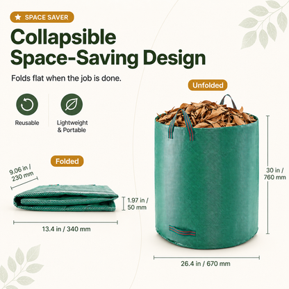 Heavy-Duty Lawn &amp; Garden Leaf Bag