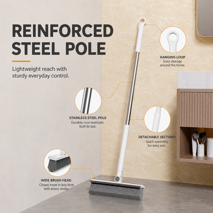 360° Rotating V-Shaped Grout Brush for Effortless Multi-Surface Deep Cleaning