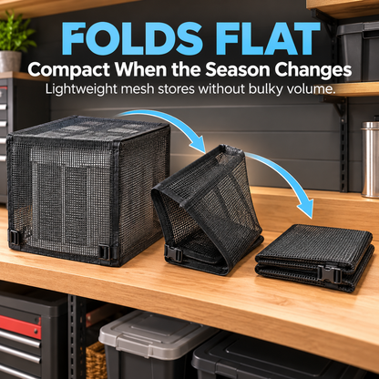 Outdoor AC Mesh Cover for Cleaner, Better-Protected Units