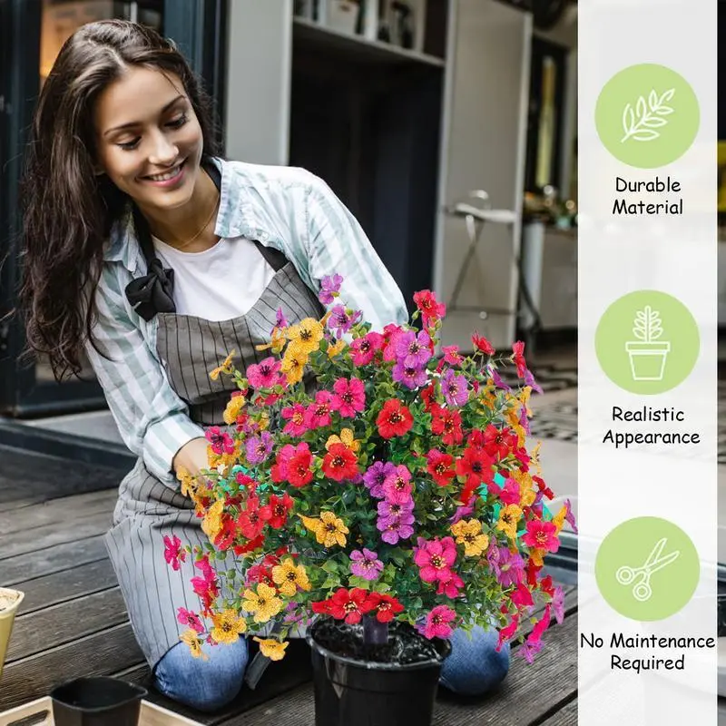 💐Everlasting Colorful Artificial Flower Bouquet💐
